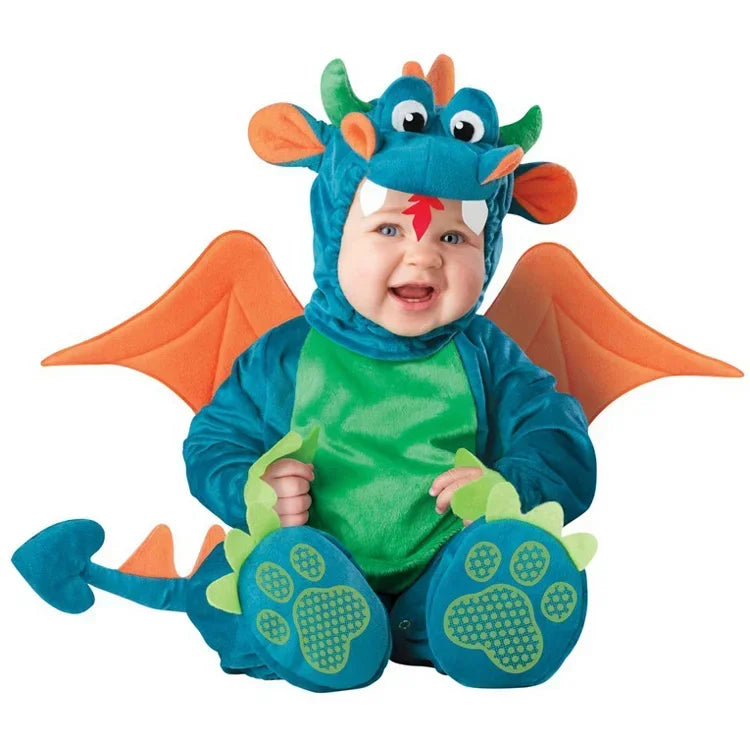 Infant Animal Dress Up Rompers with Hooded Lion, Owl and More Character Styles, Baby and Toddler Costume Outfits for Halloween and Holiday Photos