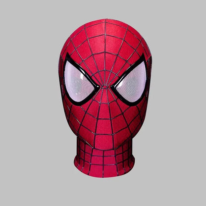 Spider-Man Cosplay Mask, Handmade Garfield-Version Inspired Collectible for Costume Photos, Halloween Events and Superhero Fan Birthday Gifts