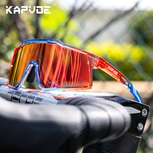 Kids Polarized Sports Sunglasses by Kapvoe, UV400 Shield Eyewear with TR-90 Frame for Boys and Girls Cycling, Running and Outdoor Outings