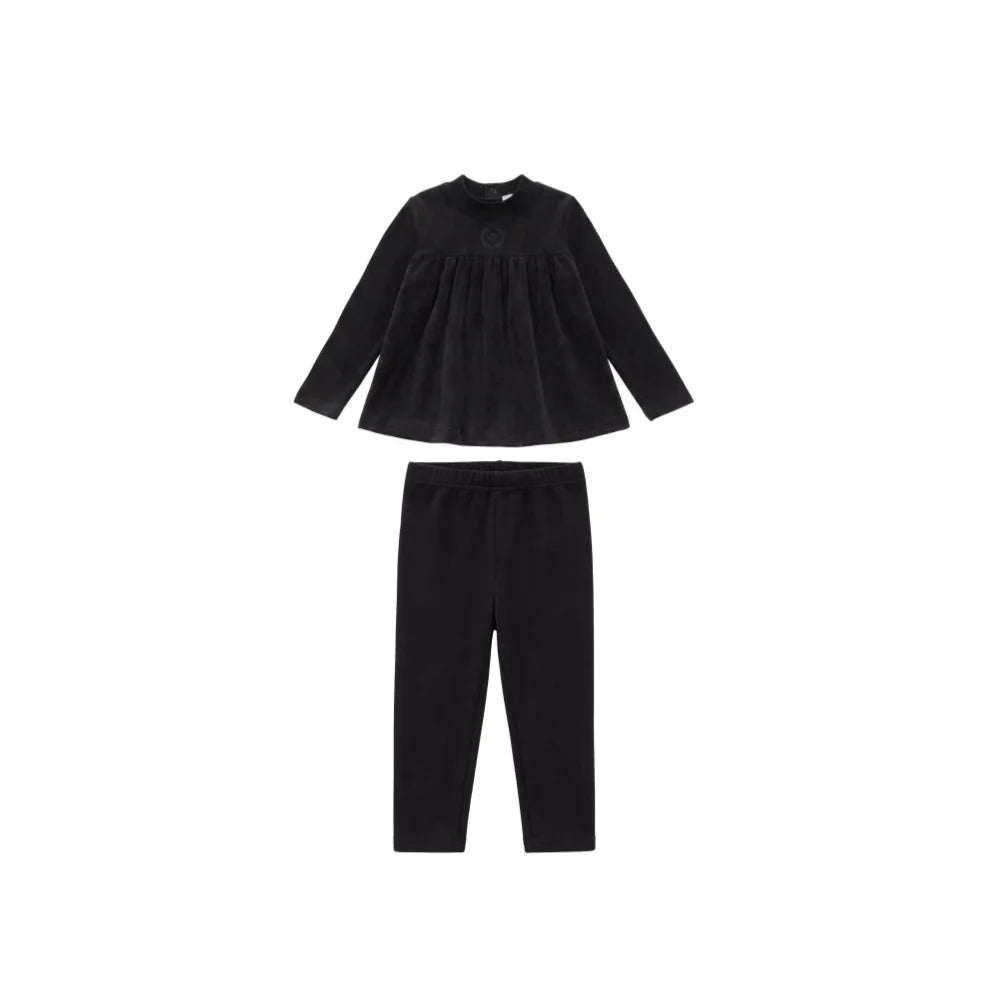 Velour Family Matching Outfits, Girls Jersey and Velour Maxi Dress with Coordinating Boys and Girls Sets and Baby Romper Styles