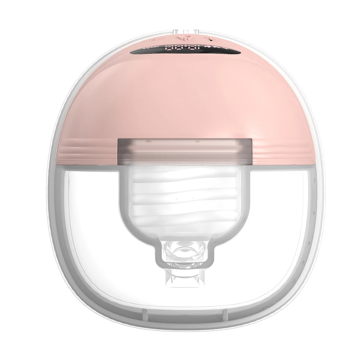 Hands Free Breast Pump in Pink, Portable Wearable Electric Milk Collector with Charging Cable and Bra Adjustment Buckle, Single or Double Options