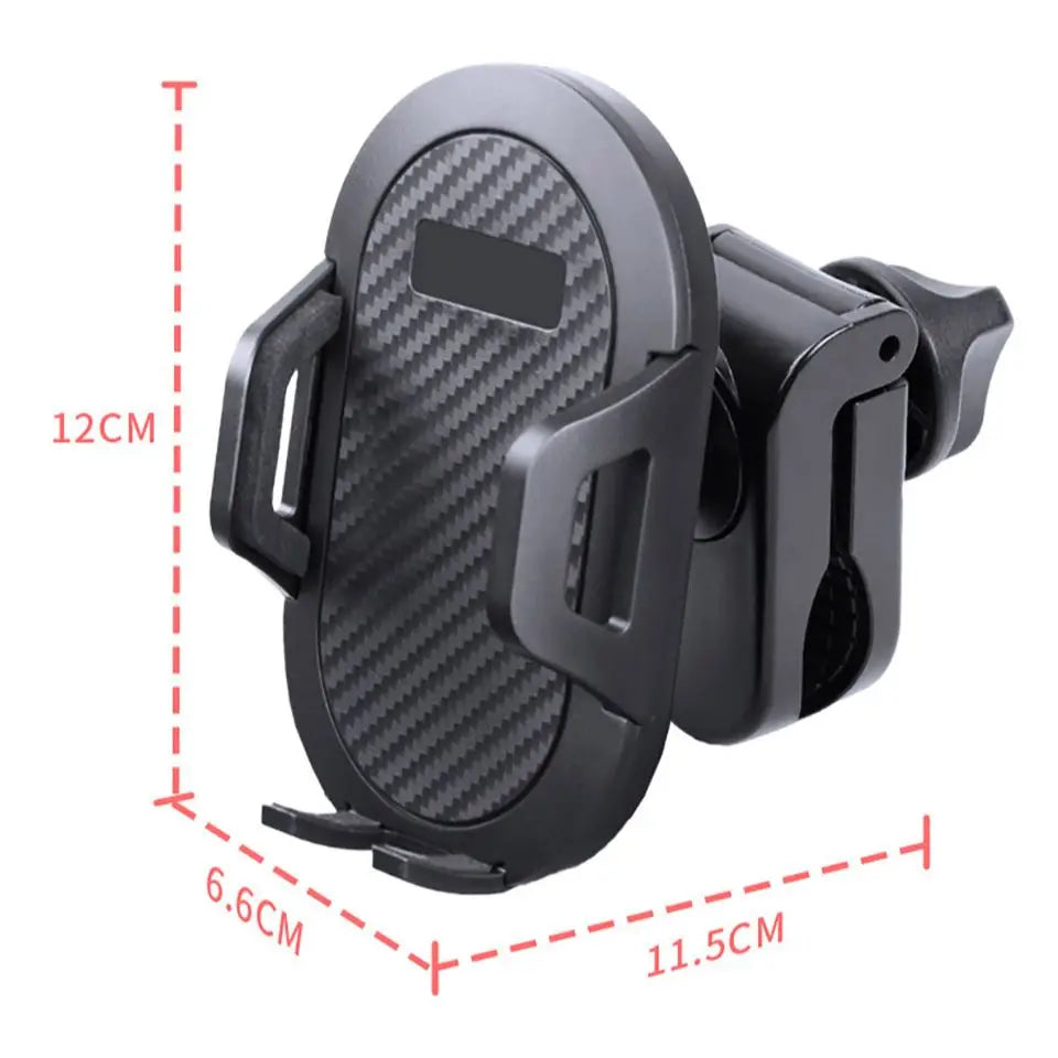 Stroller Drink and Phone Holder with Handlebar Clamp, Black Cup and Bottle Organizer with Separate Phone Cradle for Parent Walks and Family Outings