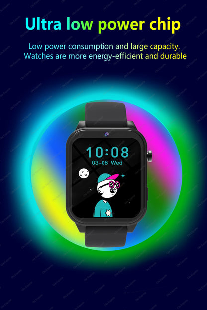 Kids Game Smartwatch HT30 with 18 Games, Camera, 1.83-Inch Screen, Step Counter, Alarm, Calculator and Flashlight in Four Color Choices