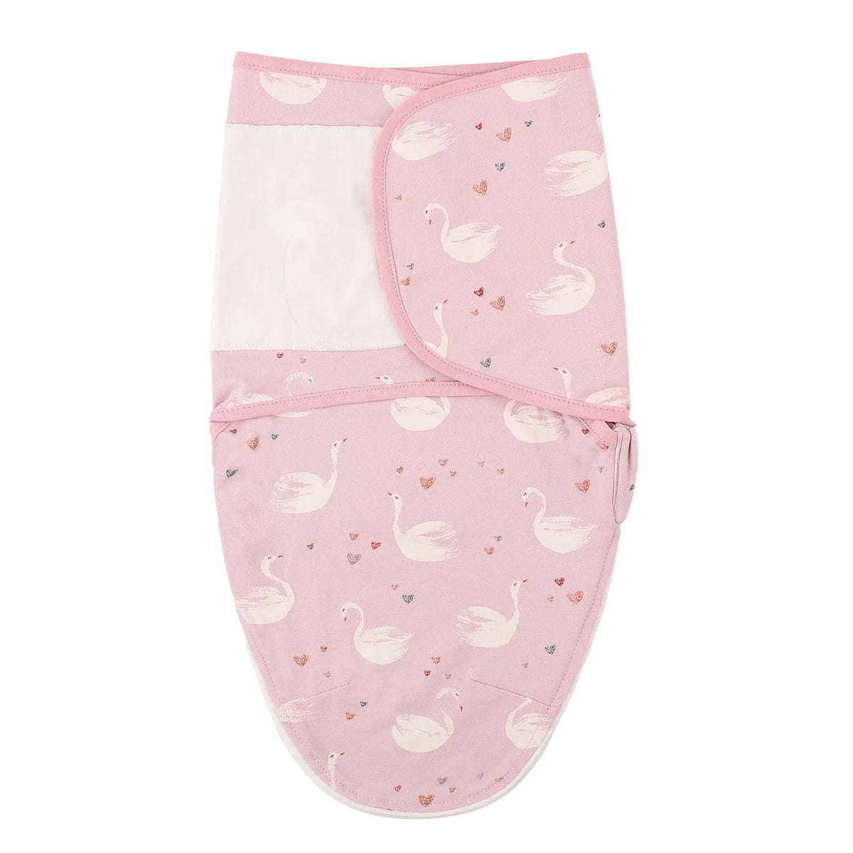 Envelope Baby Swaddle Wrap with Cap, INSULAR Adjustable Cotton Newborn Set in S and M with Animal, Leaf, Rainbow and Star Pattern Options
