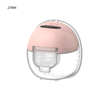 Wearable Breast Pump with 12 Suction Levels, BornBL S21 Hands-Free Electric Design with 3 Modes, USB-C Charging and 24 mm or 27 mm Options