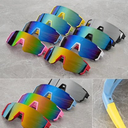 Children’s Shield Sunglasses with Colorful Mirrored-Look Lens and Sporty Wraparound Styling, Kids Fashion Shades for Summer Outings and Travel