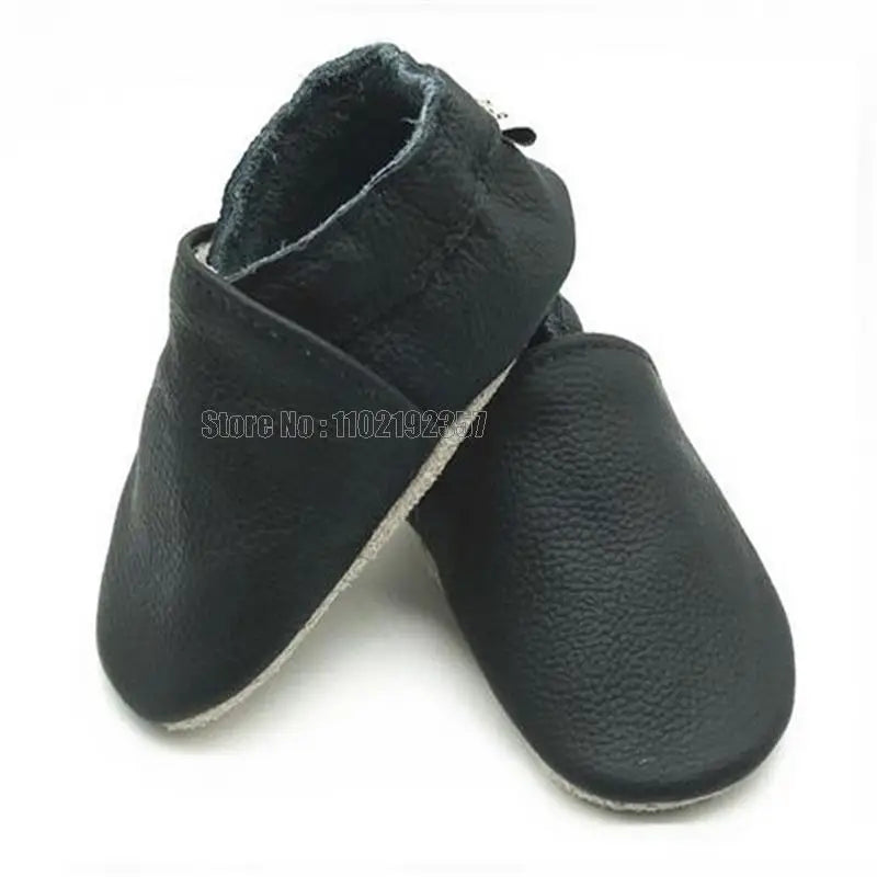 Baby Textured Slip-On Moccasins with Soft Soles and Rounded Toes, Eight Color Options for Infant Boys and Girls, Everyday Outfit Shoes for 0-24 Months