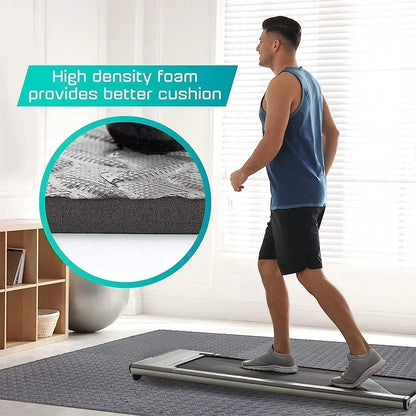 Foam Gym Flooring Tiles with Interlocking Puzzle Edges, Textured EVA 30 cm Floor Mats for Home Workouts and Supervised Playroom Activities