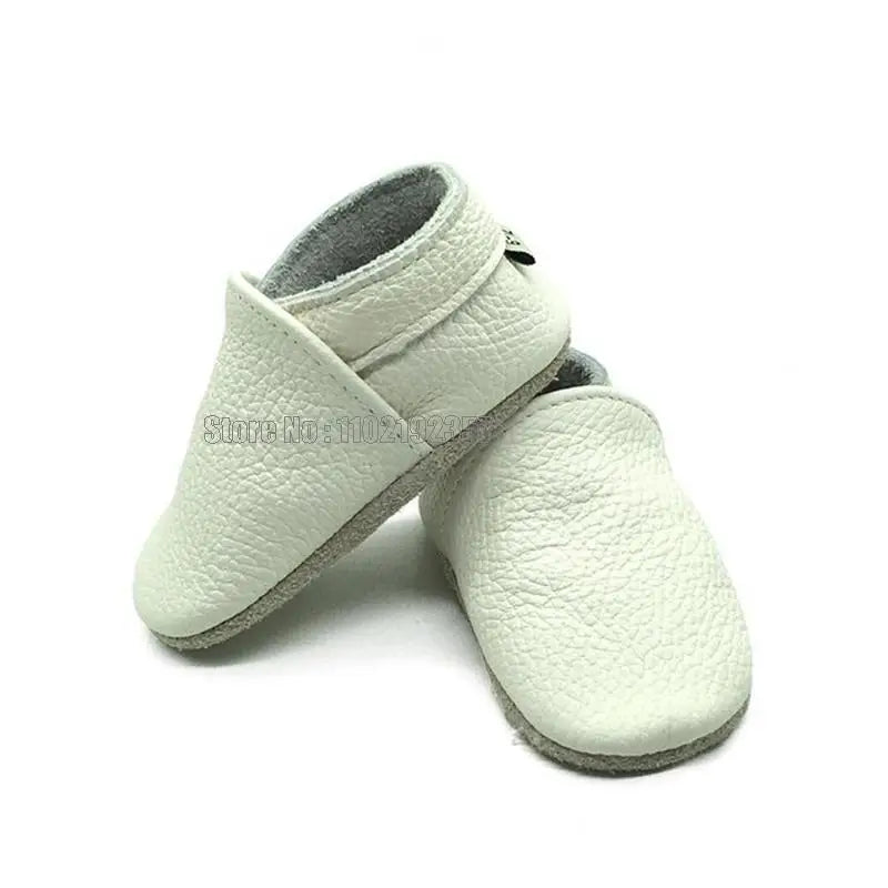 Baby Textured Slip-On Moccasins with Soft Soles and Rounded Toes, Eight Color Options for Infant Boys and Girls, Everyday Outfit Shoes for 0-24 Months
