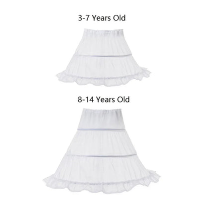 White Snowflake Princess Dress for Girls with Sheer Long Sleeves and Flowing Mesh Skirt, Snow Queen Costume for Birthdays and Halloween