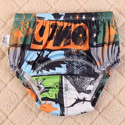 Breathable Polyester Potty Training Pants 3-Pack, Soft Comfortable Underwear for Diaper Learning, Washable Reusable Toddler Training Underwear, Lightweight Everyday Potty Training