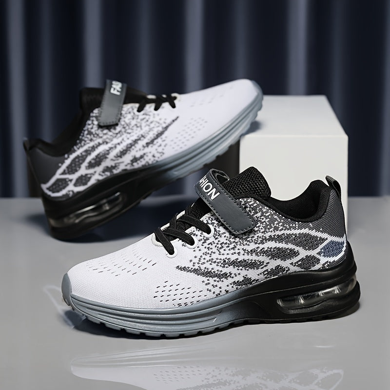 Children’s Breathable Casual Sneakers with Non-Slip Soles, Durable Sports Shoes for Boys and Girls, Comfortable Everyday Footwear for Spring, Summer & Autumn