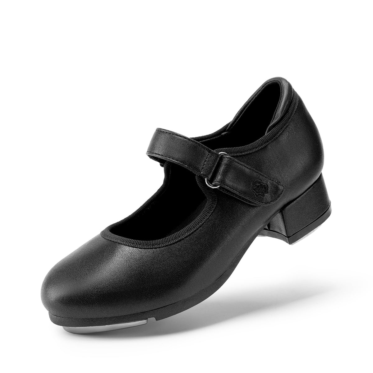 Children's Tap Shoes by DREAM PAIRS with Removable Satin Ribbons, Hook-and-Loop Strap and Cushioned Latex Insole for Girls and Boys Dance Classes and Recitals