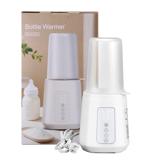 12-in-1 Baby Bottle Warmer with Timer, Fast Milk Heater for Breastmilk and Formula, Keep Warm, Thawing and Baby Food Jar Heating