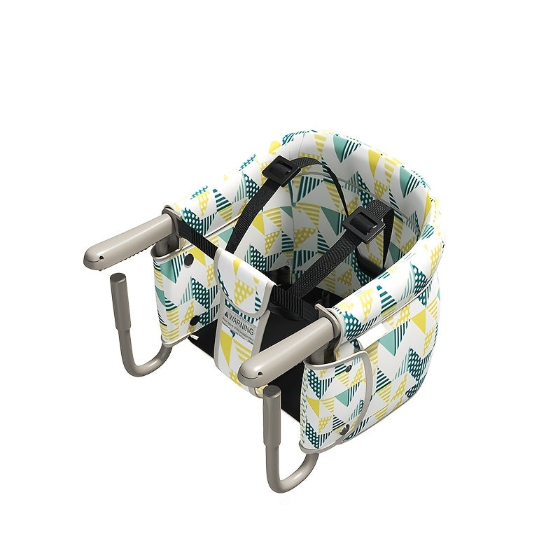 Portable Hook-On High Chair for Babies 6-36 Months, Foldable Table Feeding Seat with 3-Point Harness for Family Meals and Travel