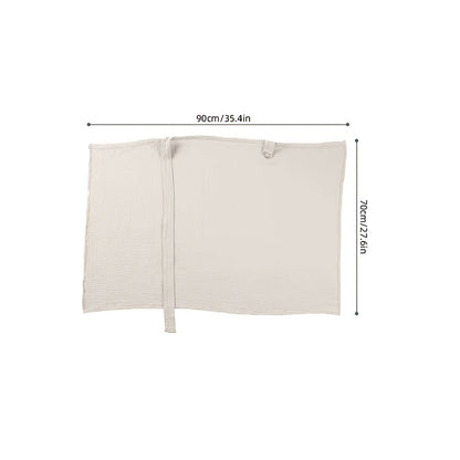Breastfeeding Shawl and Nursing Cover for Moms, Lightweight Breathable Wrap for Feeding On the Go in Coffee or Beige, Postpartum Gift Idea