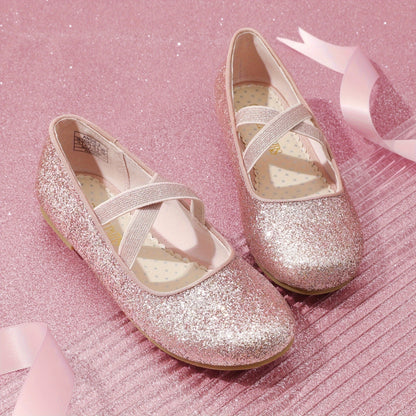 Buckle-Strap Girls Mary Jane Ballet Flats - Classic Dress Shoes with Adjustable Strap, Round Toe, Multiple Colors for Toddler, Little Kid & Big Kid, Perfect for Parties, Weddings & Everyday Wear