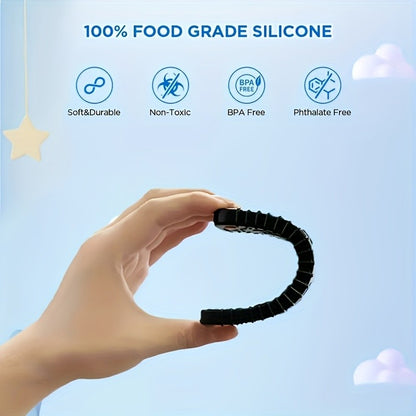 Silicone Baby Teething Toys with TV Remote and Game Controller Designs, Soft Chew Toys with Colorful Button Details for Supervised Play