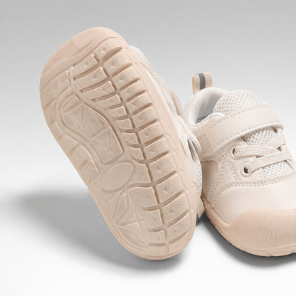 Breathable Non-Slip Low-Top Sneakers for Baby Girls - Casual Comfortable Walking Shoes, Lightweight Everyday Wear for Toddler & Little Kid, All Season Fit