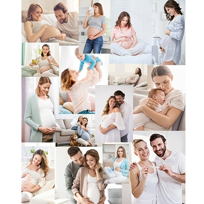 Home Pregnancy Test Kit with 2 Midstream Tests, 5 hCG Test Strips and Reusable Collapsible Urine Cup for Private At-Home Testing