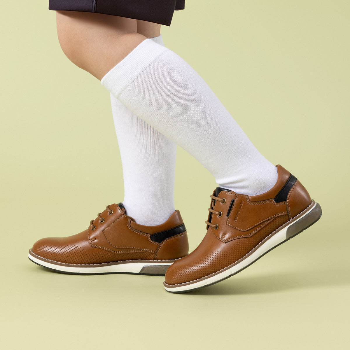 Boys Oxford Dress Shoes with Lightweight Anti-Slip Sole, Breathable Formal and Casual Shoes for School Uniforms, Award Ceremonies and Special Events