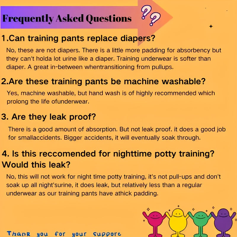 Reusable Washable Toddler Training Pants, 4pcs or 8pcs Pack, Breathable Elastic Waistband Cloth Diapers for Toilet Training, Cute Dog & Animal Prints, Potty Training Gift for Boys and Girls