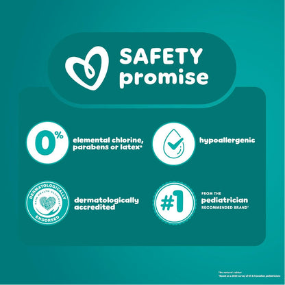Pampers Easy Ups Potty Training Pants for Girls and Boys, Size 3T-4T, 124 Count Bulk Pack, Up to 100% Leakproof Day and Night Protection, Hypoallergenic Absorbent Training Underwear