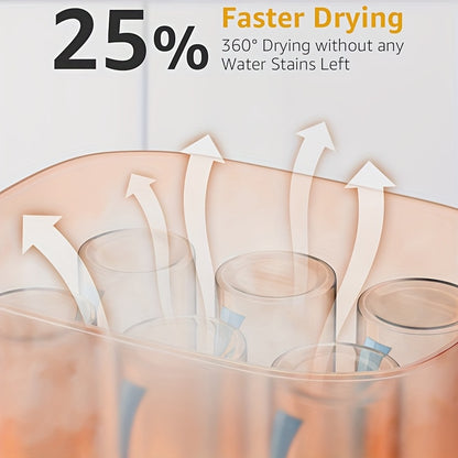 2-Tier Large Capacity Electric Bottle Sterilizer and Dryer, Steam Sterilization Kills 99.9% of Germs, Universal Fit for Breast Pump Parts, Glass and Plastic Baby Bottles, Auto Shut-Off, Great Gift