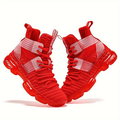Blue Kids Running and Tennis Sneakers for Boys and Girls, Sporty Everyday Shoes in Little Kid and Big Kid Sizes for Active Casual Outfits
