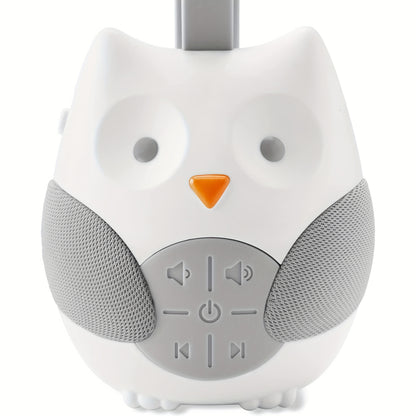 Infant Sound Machine with 5 Soothing Sounds and 3 Timer Settings, Portable White Noise Soother for Nursery Routines, Travel and Baby Registry Gifts