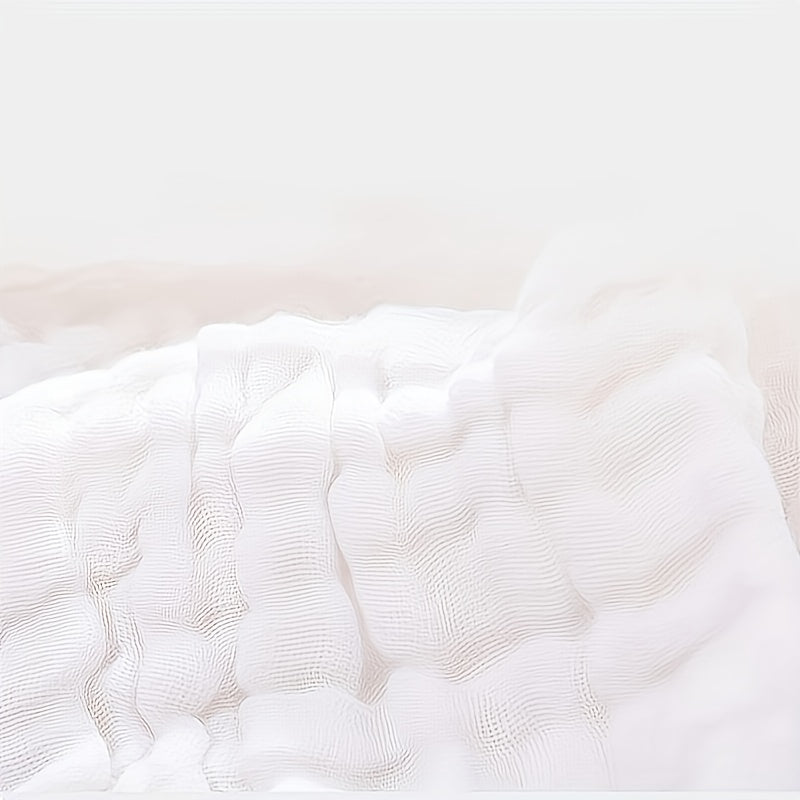 Baby Blanket and Towel Set, 3-Piece Soft Breathable Swaddle Blanket with 2 Absorbent Square Towels for Newborn Care and Baby Shower Gifts