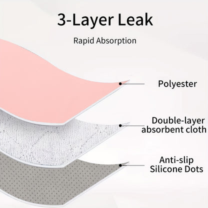 Potty Training Car Seat Pad for Toddlers, Waterproof Quick-Absorbing Washable Seat Protector for Strollers, Rockers and Car Seats, Ages 0-4